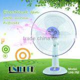 Desktop Table Fan With Aroma Diffuser AC Strong Air Flow Electrical Fan thumbnail-4