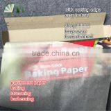 for Foods Wrapping Cooking Packaging Grease Proof Heat Resistant Non-stick Silicone Paper thumbnail-2