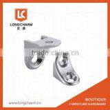 L Shape Right Angle Glass Panel Shelf Clamp Holder Bracket Support Clip