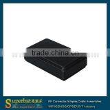 plastic project box Enclosure -2.30"*1.39"*0.61"(L*W*H) Black plastic book boxes