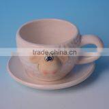 High Quality Ceramic Sheep Cup With Saucer Set,ceramic Sheep Coffee Cup and Saucer Set thumbnail-4