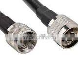 RF Pigtail N Male to UHF Male Cable LMR400 Crimp Connector thumbnail-1