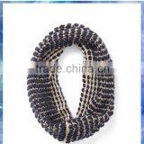 Popcorn Knit Seamless Tube Scarf,custom Tube Scarf,women Tube Scarf thumbnail-1