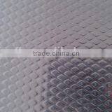 Rhombus Pattern Aluminum Embossed Sheet for Decoration