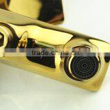 Online Shopping Top Quality Wall Mounted Brass Gold Bath Mixer thumbnail-3