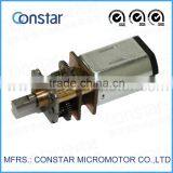 6V,geared brushed motor with12mm DC motor