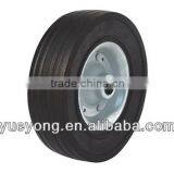 8x2.5 China Manufacture Solid Rubber Wheel With Zinc Rim