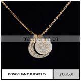 Special Chain Necklace Design From Jewelry Manufacturer/gold Plated Necklace Without Stone thumbnail-2