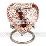 Going Home Heart 3" Brass Heart Urn thumbnail-1