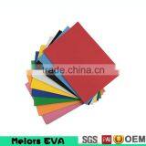 Melors Recycle Die Cut Non Toxic Plain High Density Eva Foam Sheet 2mm Thickness Sheet for Children Handcraft