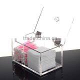 Deft Design High Transparent Acrylic Makeup Cosmetic Storage Box Wholesale