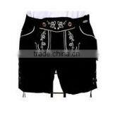 BLACK SUEDE LADERHOSEN SHORT PAKISTAN SIALKOT