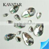 2015 Hot Sales! Crystal Sew on Rhinestone Trimming/rhinestone Button thumbnail-1