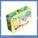Metal Tin Kids Lunch Box