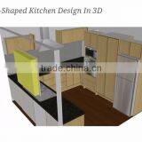 Customized MDF Lacquer Kitchen Cabinet Interior Design thumbnail-5