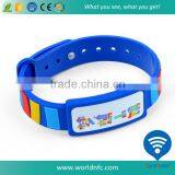 Free Samples 125 KHz EM4100 / EM4200 RFID Soft PVC Wristband thumbnail-1