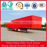 Side Curtain Semi Trailer Enclosed Cargo Trailer Box Trailer for Sale thumbnail-1