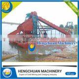 2017 New Gold Equipment Small Gold Bucket Chain Dredge for Sale With High Quality thumbnail-2