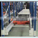 Radio Shuttle cart racking for high density storage