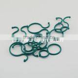 Green Eight Shape Plastic Clips thumbnail-3