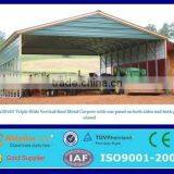 ISO Certified China Made Steel Prefabricated Garagres New thumbnail-1