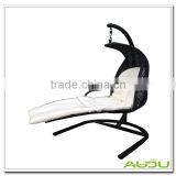 Hot Sale Audu Rattan Hammock Swing Bed With Stand thumbnail-2
