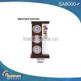 Decorative Wood Base Weather Station thumbnail-1