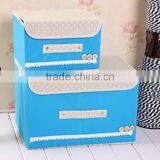 N487 Household Non Woven Box Foldable Storage Box thumbnail-2