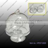 Cleverish Portable Cute Transparent Cake Plate Plastic Storage Jewelry Wedding Box Kit thumbnail-1