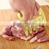 Plastic Onion Tomato Vegetable Steak Slicer Cutting Aid Guide Holder thumbnail-1