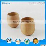 Custom Handmade Wholesale Drink Wooden Round Cup thumbnail-5