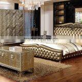 2015 Hot Selling Luxury King Size Leather Bedroom Bed YC030 thumbnail-1
