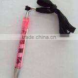 Wholesale Pink Banner Scroll Pen With Lanyard thumbnail-1