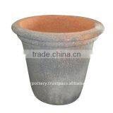 sandblast pot, sandblast planter