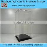Acrylic Lucite Doll Collectible Display Cabinets With Black Acrylic Base thumbnail-1