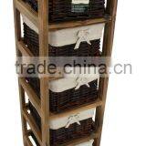 Living Room Furniture Wicker Basket Furniture Rattan / Wicker Cabinets thumbnail-4