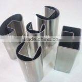 Jinxin Stainless Steel 304/316 Glass Railing Channel Pipe Fittings, Channel Elbow YK-9491 thumbnail-2