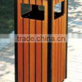 (HD-18202)Outside Mobile Wooden Trash Can thumbnail-4