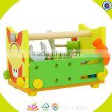 2017 Wholesale Cartoon Baby Wooden Screw Toy W03C020 thumbnail-1