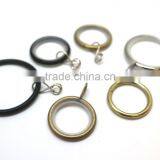 High Quality Silent Rod Ring ID25mm/OD32mm For Curtain Black Coated thumbnail-5