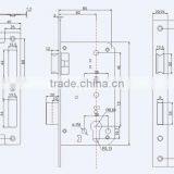 High Perforance Classic Model Good Quality Mortise Lock Body 60x72 thumbnail-2