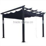 3x3m Outdoor Square Easily Assembled Metal Pergola Gazebo thumbnail-5