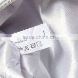 Elegant PU Women Handbags Cosmetic Purse White Leather Toiletry Pouch With Two Large Compartment thumbnail-3