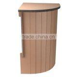 Handcrafted and Eco-friendly Corner Table Hacomo Corrugated Cardboard Furniture for Easy to Use , Small Lot Oder Also Available thumbnail-1