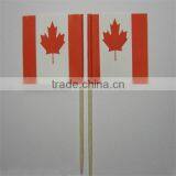Party Decorative Chinese Bamboo Cocktail Flag Pick thumbnail-3