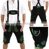 Bavarian Lederhosen,octoberfest Trachten Wear,kurz Lederhose,german Hose,leather Pants, Traditional Shorts Lederhosen thumbnail-1