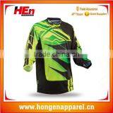 HongEn Apparel Custom Sports Wear Sublimation Printing Custom Mountain Bike Jersey Wholesale With Factory Price thumbnail-1