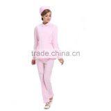 Facotry Custom Hospital Female Design Nurse White Uniform thumbnail-3