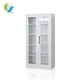 Luoyang New Style Glass Door Steel Office Cupboard With Shelves thumbnail-1