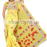 Polyster Print Saree thumbnail-2